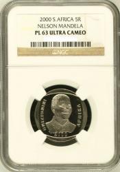 Scarce 2000 Smilie Ngc Graded A Fantastic Pl63 Ultra Cameo. Add It To Your Collection