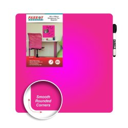 Magnetic Whiteboard Tile 355 355MM - Pink