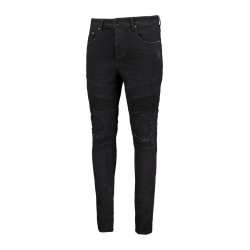 Redbat Men's Super Skinny Black Jeans 