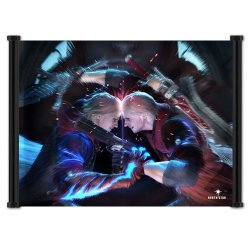 Devil May Cry 4 Game Fabric Wall Scroll Poster 21"X16" Inches