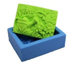 Longzang S515 Dragonfly Flower Silicone Soap Mold 3D Handmade Craft Mould