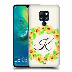 Head Case Designs K Sunflowers Floral Wreath Hard Back Case For Huawei Mate 20