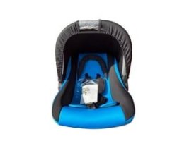 Baby & Toddler Portable Comfortable Car Seat- Blue & Black