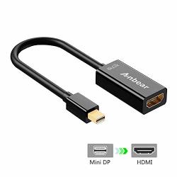 MINI Display Port To HDMI 4K@30HZ Anbear Gold Plated MINI Displayport Thunderbolt Port To HDMI Converter Adapter 4KX2K For Mac Book Mac Book Air Imac