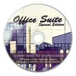 Office Suite Special Edition Cd - Compatible With All Microsoft Office -use At Home Or Business For Students To Professionals - Runs On Windows