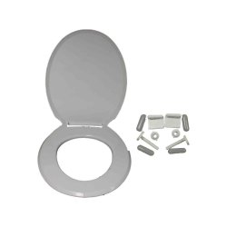 Toilet Seat - Universal - Plastic - D f - 4 Pack