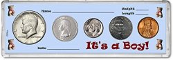 2011 Year Coin Set : 6TH Birthday Or Anniversary Gift - It's A Boy