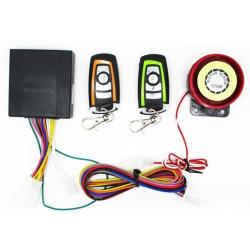 Motorcycle Waterproof Security Alarm System With Two Remote Control