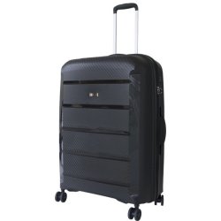 Gino De Vinci 70CM Sapphire Luggage Black