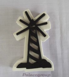 Decor Stamps Paintcraft Windmill 10CM X 6CM Ating Walls-doors-ceilings-wood-fabric-paper