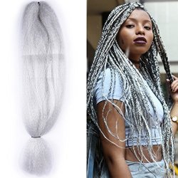 Deals on 48 Inch Braiding Hair Kanekalon Crochet Braids Synthetic Hair  Extensions X-pression Jumbo Braid Hair 57G 48 Inch Silver | Compare Prices  & Shop Online | PriceCheck