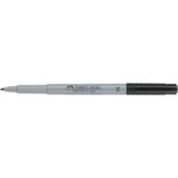 Faber-Castell Multimark Non-permanent Pens - Medium Black Box Of 10