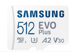 Samsung Evo Plus 512GB Microsdxc Memory Card