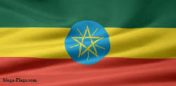 Ethiopia Flag 145 Cm X 90 Cm