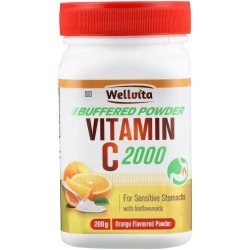 Wellvita Vitamin C Buffered Powder 200G