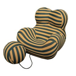 Gof Furniture Cothey Cuddle Chair With Ball Ottoman