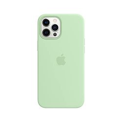 Apple Silicone Case With Magsafe For Iphone 12 Pro Max - Pistachio