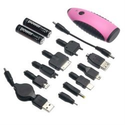 Powertraveller Powerchimp Back-Up Charger in Pink