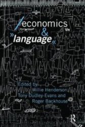 Economics And Language Hardcover