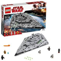 Lego Star Wars First Order Star Destroyer 75190 Building Kit 1416 Piece - Standard Packaging