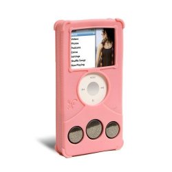 Ifrogz Audiowrapz Speaker Case For Ipod Nano 3G Pink