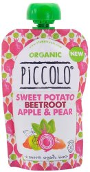 PICCOLO Organic Sweet Potato Beetroot Apple & Pear Pouch