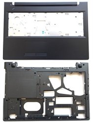 Lenboes Laptop Palmrest Upper Case Without Touchpad & Bottom Base Cover Midframe Bezel Lower Case Enclosure For Ibm Lenovo G50 G50-45 G50-70 G50-80 Z50