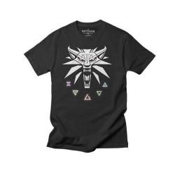 The Witcher 3 - Signs Of Witcher Mens Tee Black
