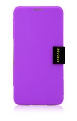 Capdase Fuchsia & White Karapace Sider Elli Folder Case For Samsung Galaxy S5