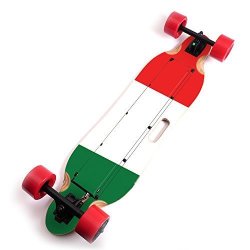 MightySkins Skin For Blitzart Tornado 38" Electric Skateboard - Italian Flag Protective Durable And Unique Vinyl Decal Wrap Cover Easy To Apply