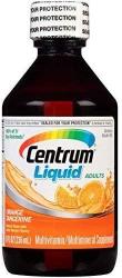 Centrum Adults Multivitamin And Multimineral Supplement Citrus Flavor Liquid 8 Fl. Oz. Bottle By