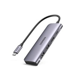 UGreen 15214 Usbc 7IN1 2USB3+HDMI+USBC+SD+PD