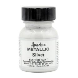 Acrylic Leather Paint - Silver 1OZ