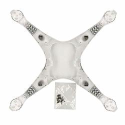 Freeby Compatible With Dji Phantom 4 Pro Drone Plastic Middle Sheel Cover Part Repair White