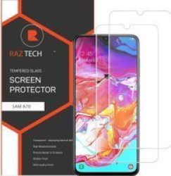 Tempered Glass For Samsung Galaxy A70 SM-A705FN Pack Of 2