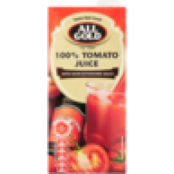 100% Cocktail Tomato Juice Box 1L