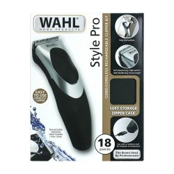 Style Pro Rechargeable Cord cordless 18 Piece Haircutting Kit