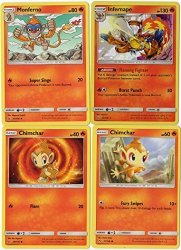 Pokemon SM Ultra Prism Card Chimchar 20/156 