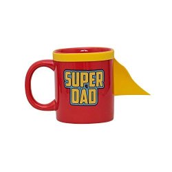 Thumbsup UK Sdadmug Super Dad Coffee Mug Red