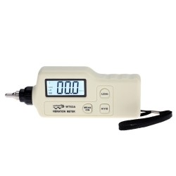 Portable Digital Vibration Meter With Lcd Backlight Vibration Analyzer Tester Ac Output Acceleration