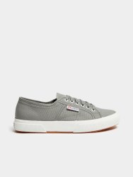 Superga Womens Classic Canvas Grey white Sneakers