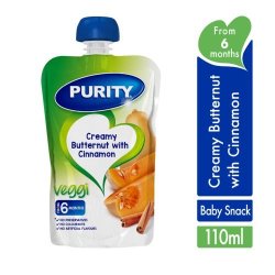 Purity Fruit Puree Creamy Butternut With Cinnamon 110ML