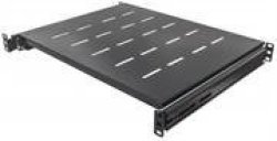 Intellinet 19 Inch Sliding Shelf - 1U For 600 To 800 Mm Depth Cabinets & Racks Shelf Depth 350 Mm Black Retail Box 1