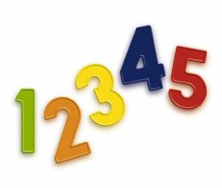 Quercetti Magnetic Numbers - 48 Piece Set