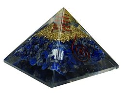 HARMONIZE Lapis Lazuli Reiki Healing Crystals Chakra Balancing Therapy Orgone Pyramid Energy Generator