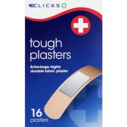 Clicks Tough Plaster 16S