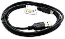 Cable Forge USB Cable For Charging Blackberry Z30 Phone 6 Feet Black