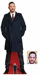 Tom Hardy Long Black Coat Lifesize And MINI Cardboard Cutout Fan Pack 177CM X 64CM Includes 8X10 Star Photo
