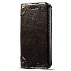 Harrms Leather Wallet Phone Case Protective Back Hybrid Cover Kickstcard Slots Iphone 6