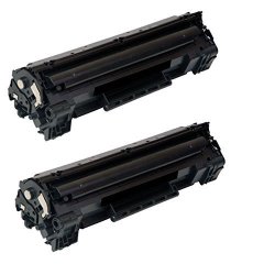 Hq Supplies Premium Compatible Replacements For 2 Hp 35A Black Toner Hp CB435A For Hp Laserjet P1002 P1003 P1004 P1005 P1006 P1009 Printers